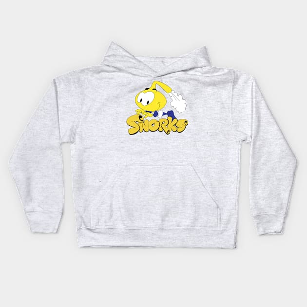 snorks Kids Hoodie by sepedakaca